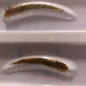 COPY - Human hair eyebrows on silicone base